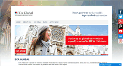 Desktop Screenshot of ecaglobal.com.au